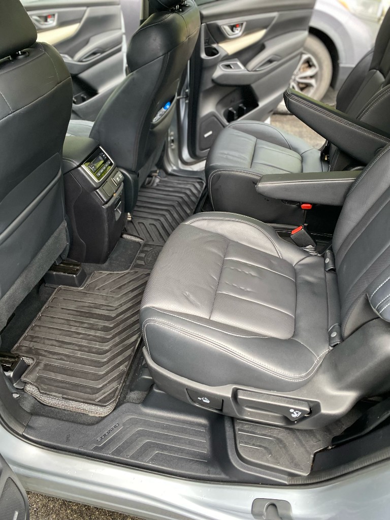 Clean SUV interior after detailing