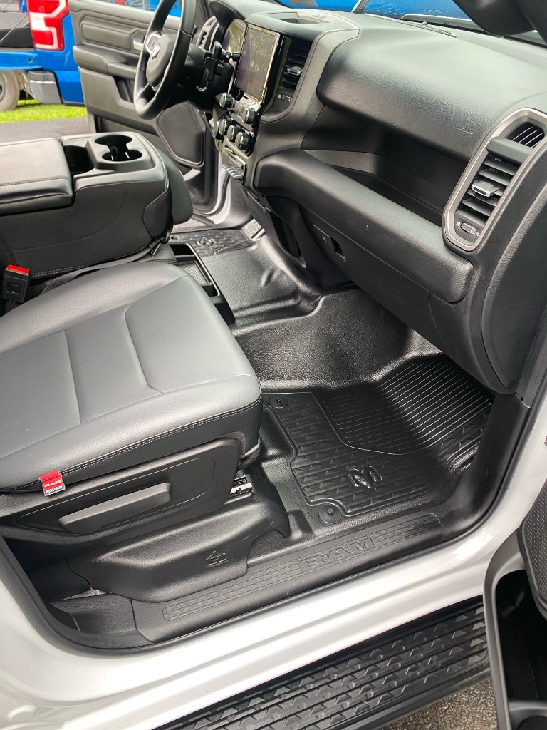 Clean RAM truck interior after detailing